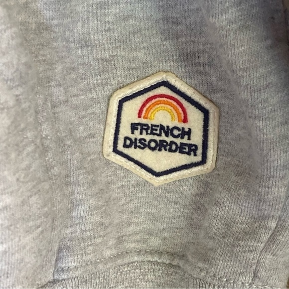 NEW French Disorder Kenny Frenchy Rainbow Hoodie Sweatshirt Size XL NWT - Picture 2 of 9